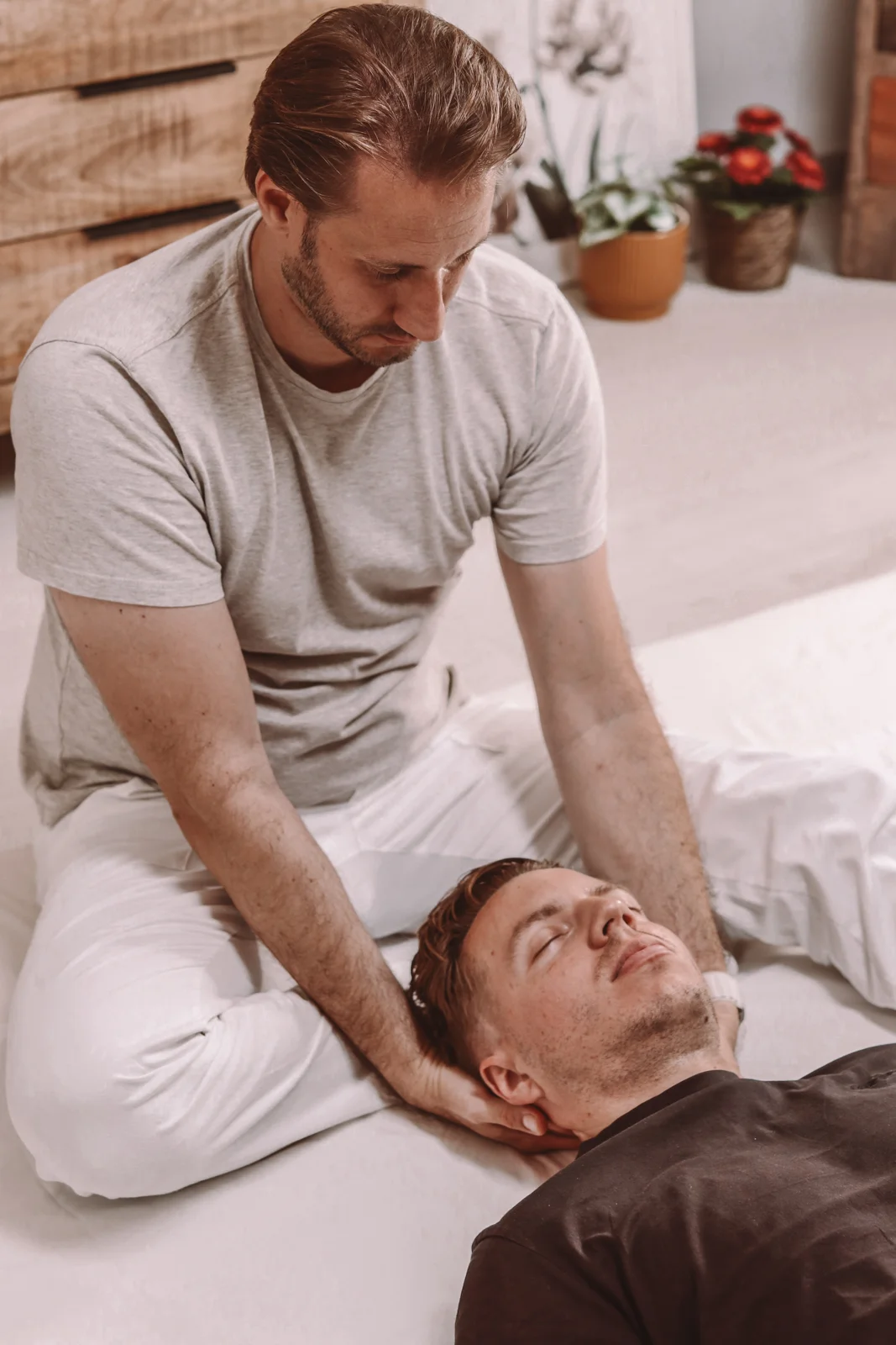 Shiatsu-Behandlung durch Michael Stein